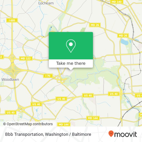 Bbb Transportation map