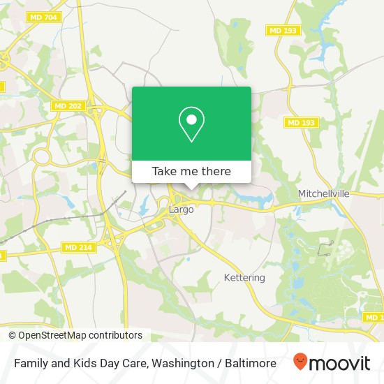 Mapa de Family and Kids Day Care