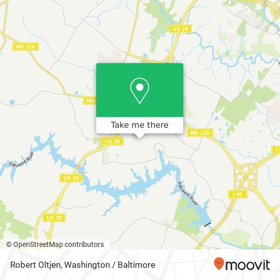 Mapa de Robert Oltjen
