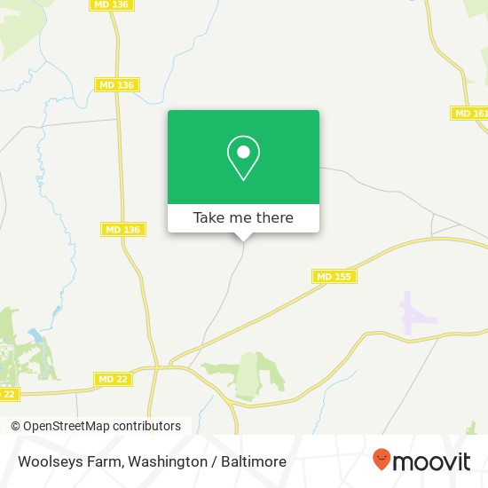 Mapa de Woolseys Farm