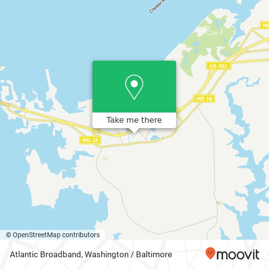 Atlantic Broadband map