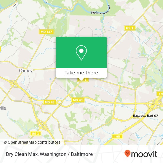 Mapa de Dry Clean Max