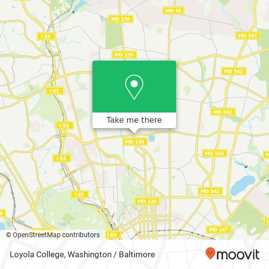 Mapa de Loyola College