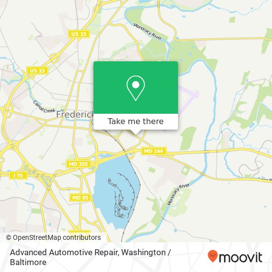 Mapa de Advanced Automotive Repair