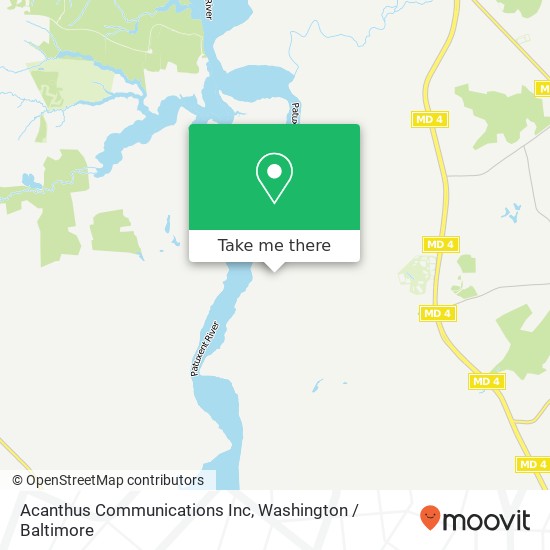 Mapa de Acanthus Communications Inc