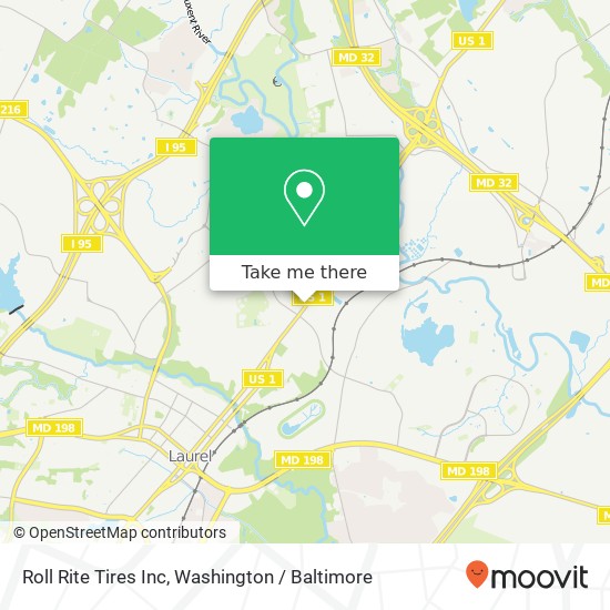 Roll Rite Tires Inc map