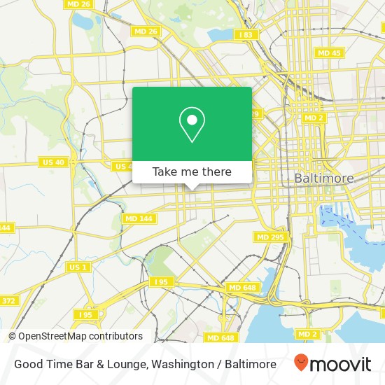 Good Time Bar & Lounge map