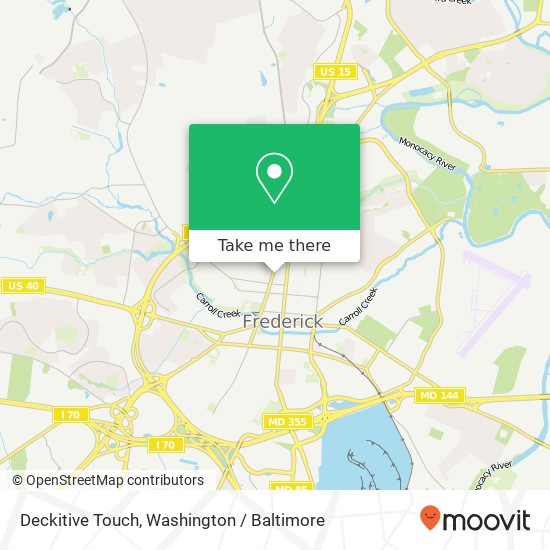 Deckitive Touch map