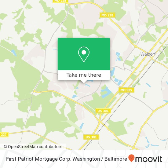 Mapa de First Patriot Mortgage Corp