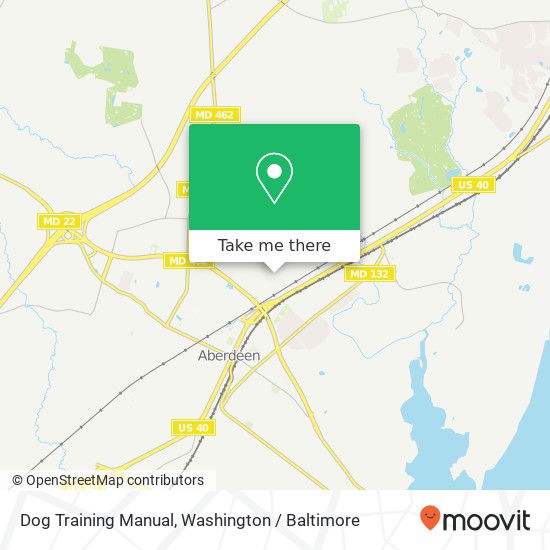 Dog Training Manual map