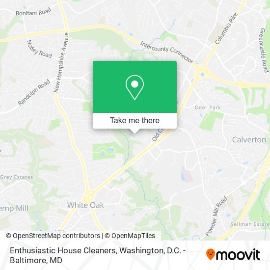 Enthusiastic House Cleaners map