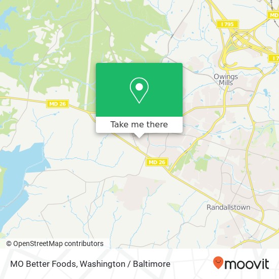 MO Better Foods map