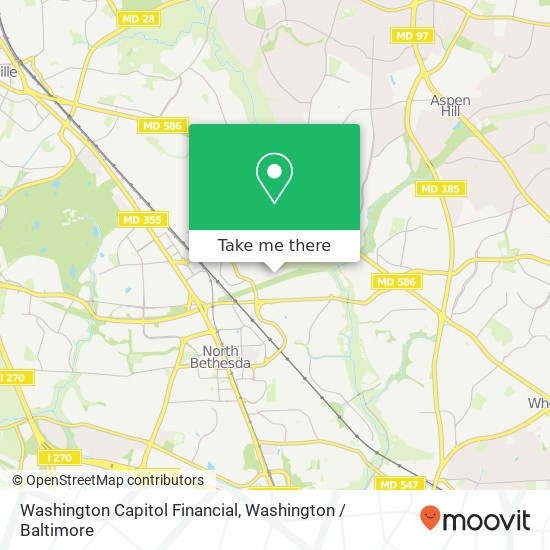 Washington Capitol Financial map
