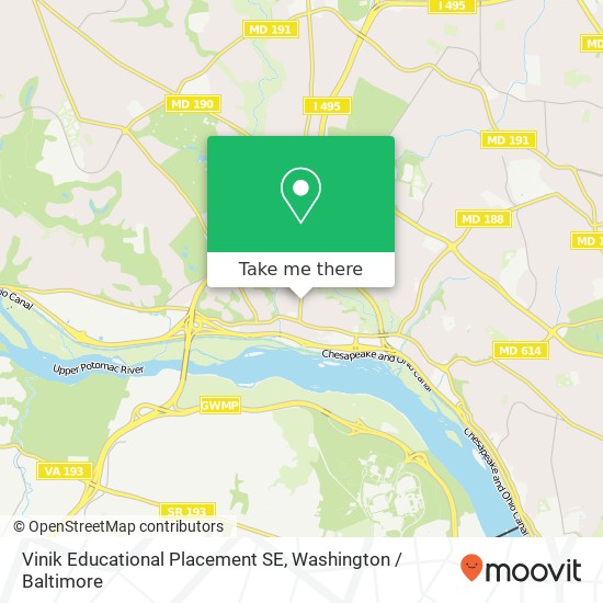 Mapa de Vinik Educational Placement SE