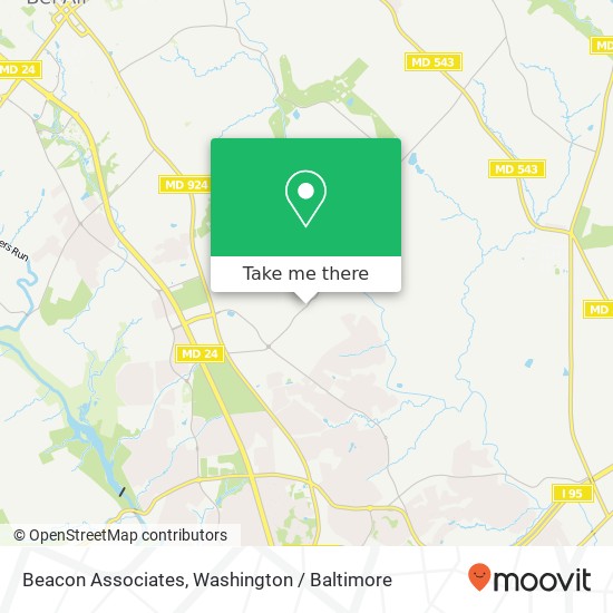 Beacon Associates map
