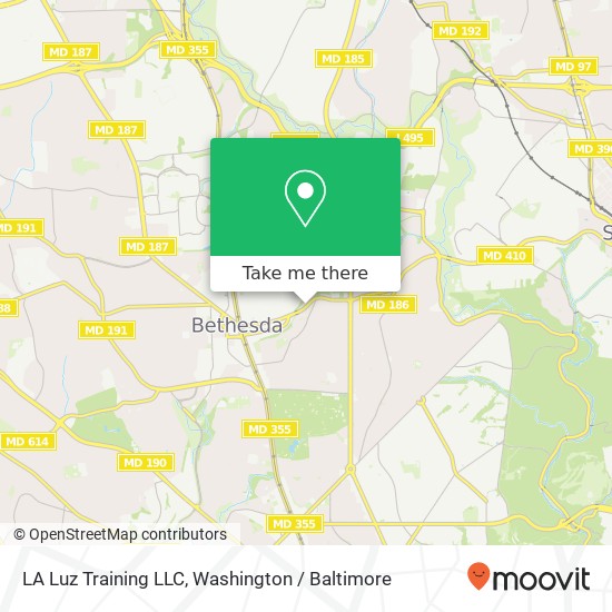 Mapa de LA Luz Training LLC