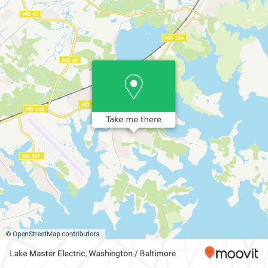 Mapa de Lake Master Electric