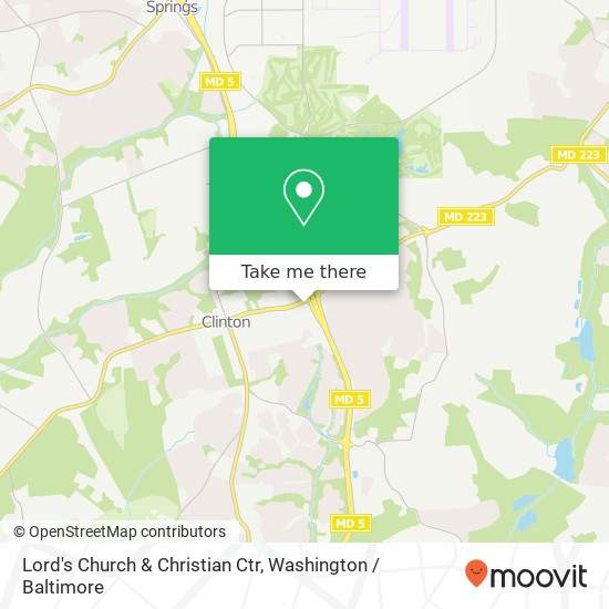 Mapa de Lord's Church & Christian Ctr