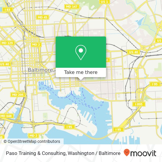 Paso Training & Consulting map