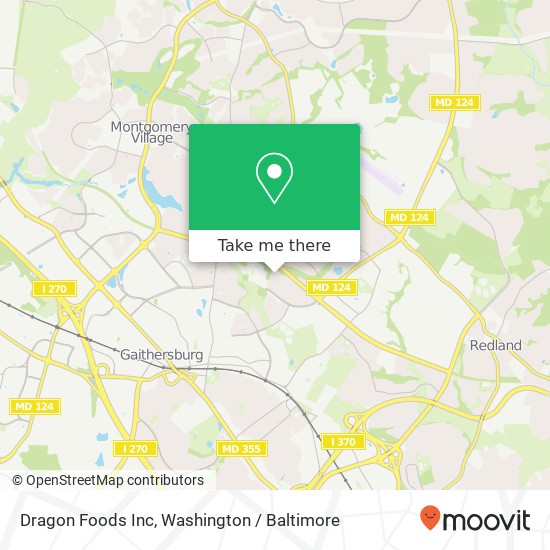 Mapa de Dragon Foods Inc