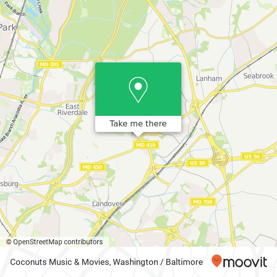 Coconuts Music & Movies map