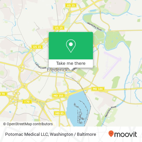 Potomac Medical LLC map