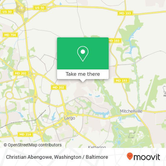 Mapa de Christian Abengowe