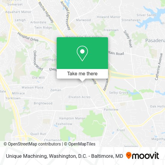 Unique Machining map
