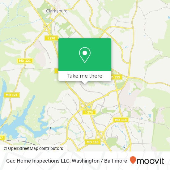 Mapa de Gac Home Inspections LLC
