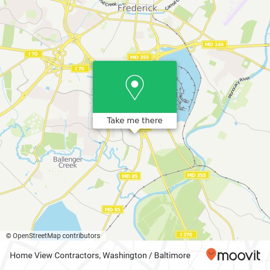 Home View Contractors map