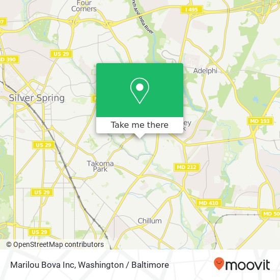 Mapa de Marilou Bova Inc