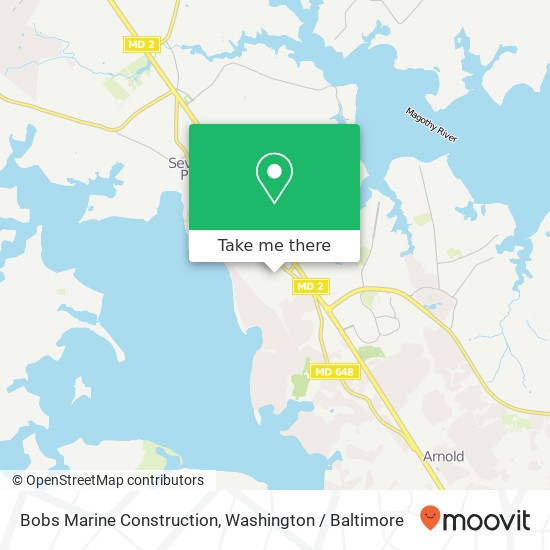 Mapa de Bobs Marine Construction