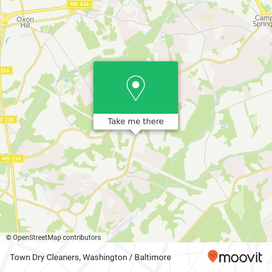 Town Dry Cleaners map