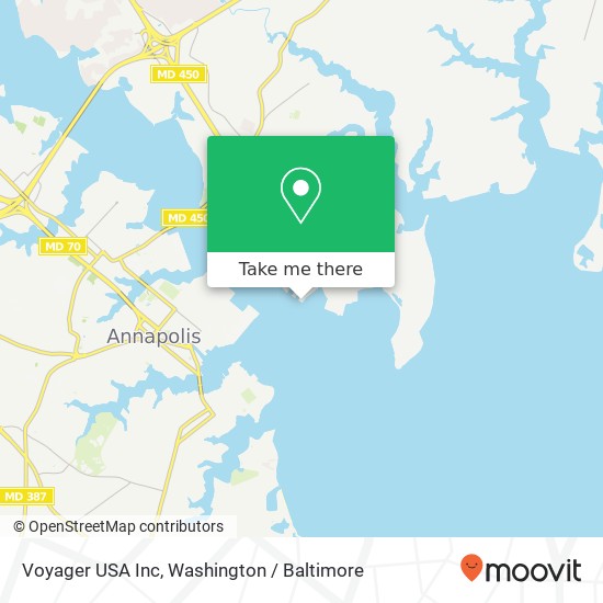 Mapa de Voyager USA Inc
