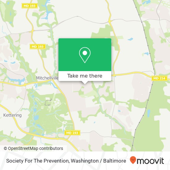 Mapa de Society For The Prevention