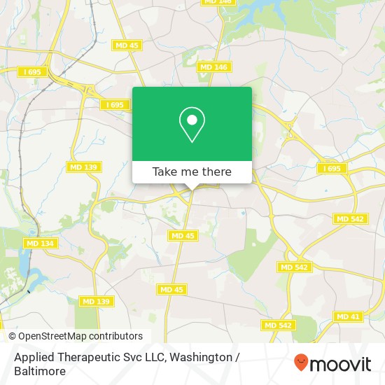 Applied Therapeutic Svc LLC map