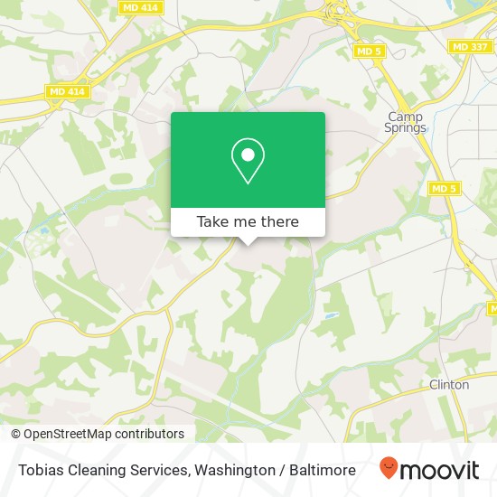 Mapa de Tobias Cleaning Services
