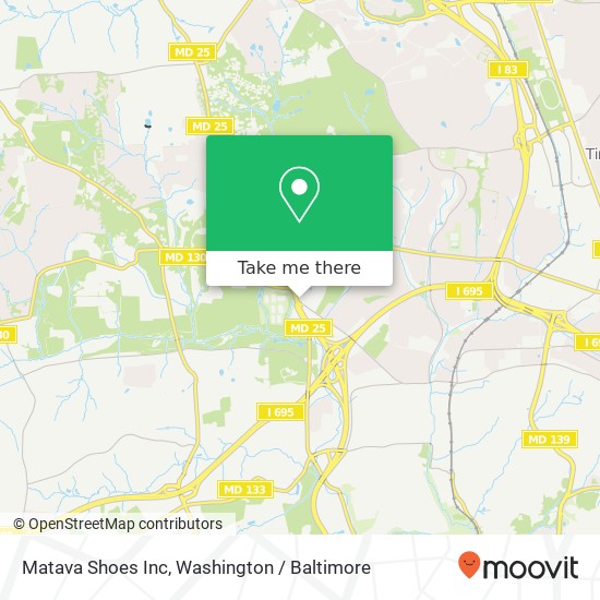 Matava Shoes Inc map