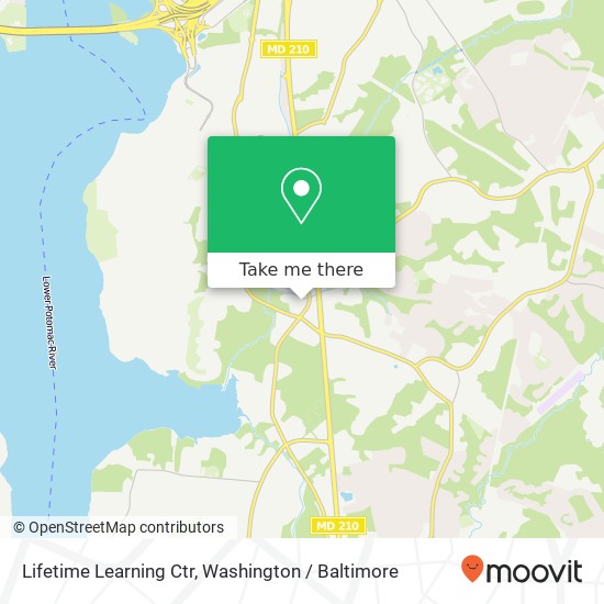 Lifetime Learning Ctr map