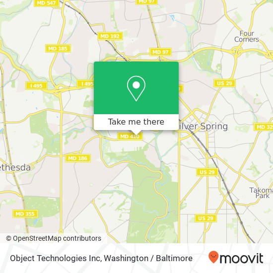 Object Technologies Inc map