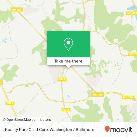 Mapa de Koality Kare Child Care