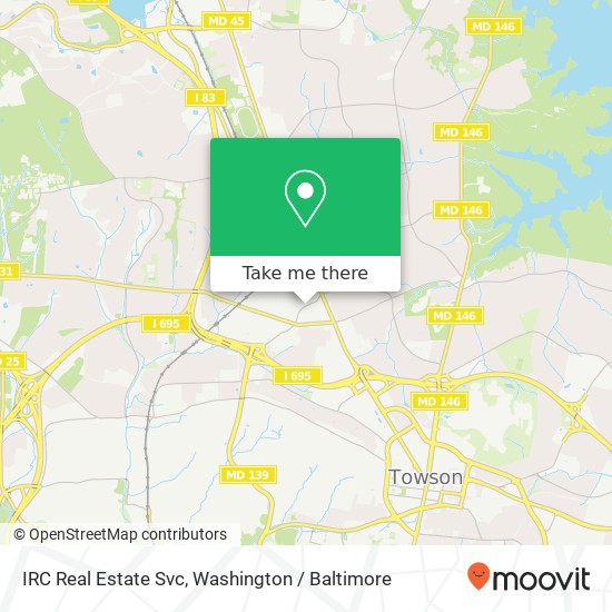 Mapa de IRC Real Estate Svc