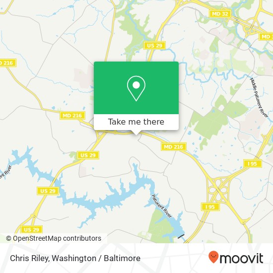 Chris Riley map