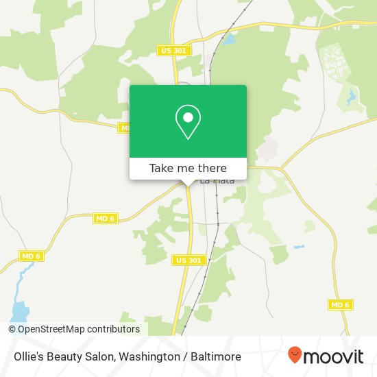 Ollie's Beauty Salon map