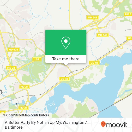 Mapa de A Better Party By Nothin Up My