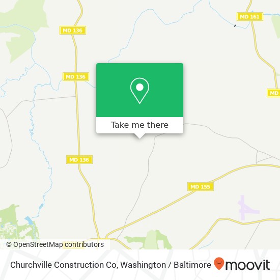Mapa de Churchville Construction Co