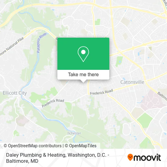 Daley Plumbing & Heating map