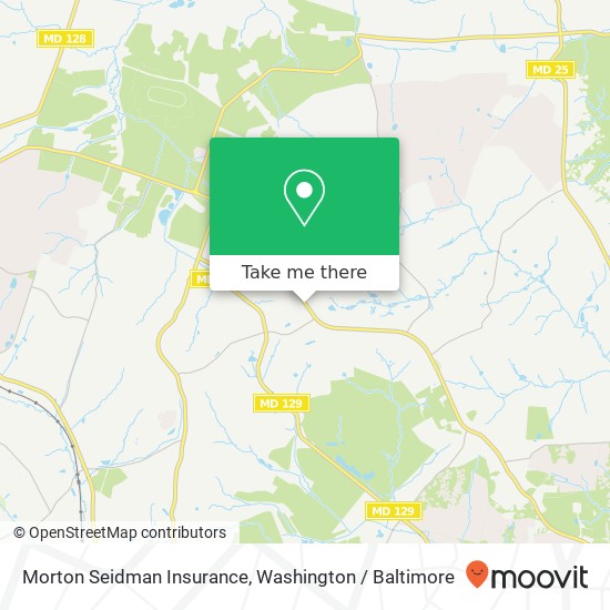 Morton Seidman Insurance map