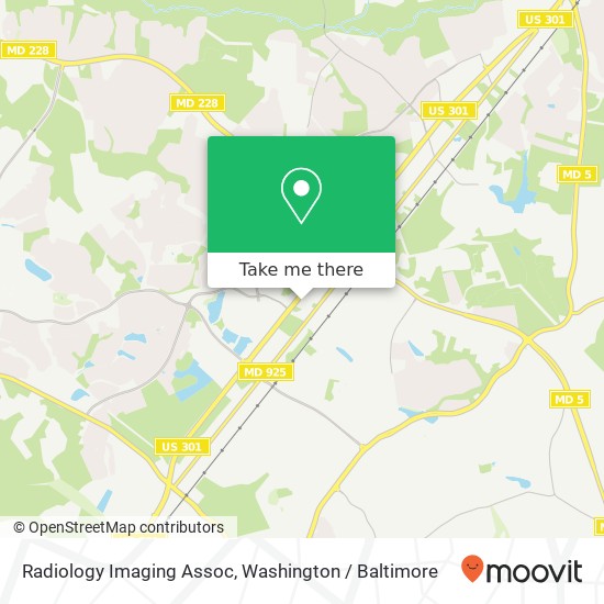 Radiology Imaging Assoc map