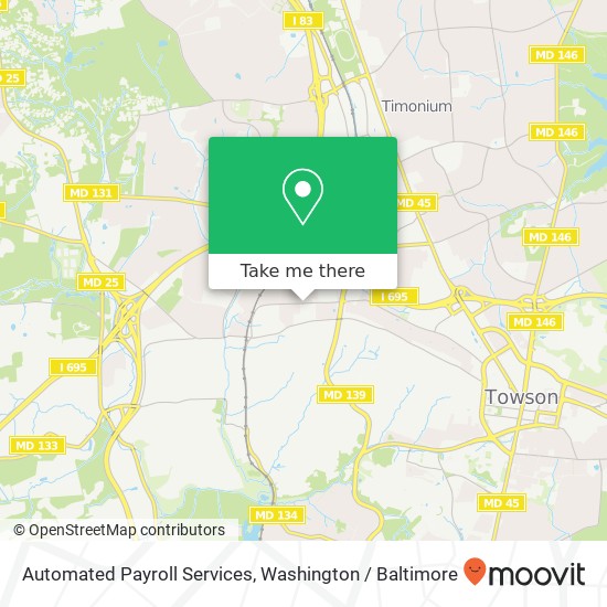 Automated Payroll Services map